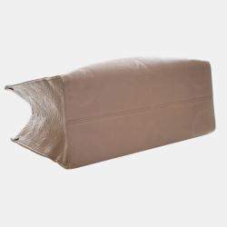 Pre Owned Louis Vuitton Brown Monogram Empreinte OnTheGo MM