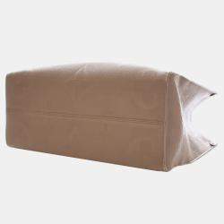 Pre Owned Louis Vuitton Brown Monogram Empreinte OnTheGo MM