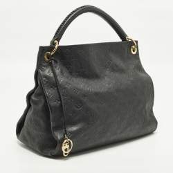 Pre Owned Louis Vuitton Artsy MM Bleu Infini Empreinte Leather Bag