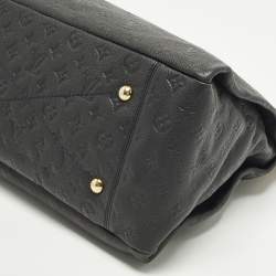 Pre Owned Louis Vuitton Artsy MM Bleu Infini Empreinte Leather Bag