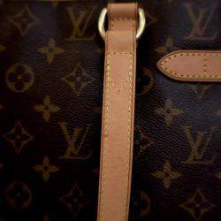 Pre Owned حقيبة يد لويس فيتون باتينوليس عامودي بني مونوغرام