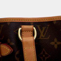 Pre Owned حقيبة يد لويس فيتون باتينوليس عامودي بني مونوغرام