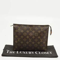 Pre Owned حقيبة لوي فيتون تواليتري 26 قماش مونوجرام