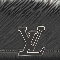 Pre Owned حقيبة لويس فيتون بوكي جلد إيبي سوداء حقيبة كتف