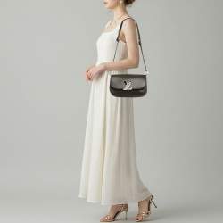 Pre Owned حقيبة لويس فيتون بوكي جلد إيبي سوداء حقيبة كتف