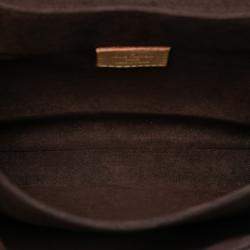 مملوكة مسبقًا Louis Vuitton Brown Monogram Pochette Metis