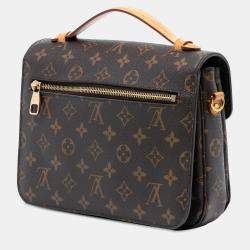 مملوكة مسبقًا Louis Vuitton Brown Monogram Pochette Metis