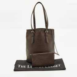 Pre Owned Louis Vuitton Limited Edition Petit Moka Epi Leather Bucket Bag