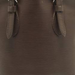 Pre Owned Louis Vuitton Limited Edition Petit Moka Epi Leather Bucket Bag