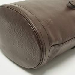 Pre Owned Louis Vuitton Limited Edition Petit Moka Epi Leather Bucket Bag