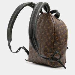 مملوكة مسبقًا حقيبة ظهر لويس فيتون بالم سبرينغز مونوجرام بنية متوسط الحجم