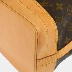 Pre Owned حقيبة كتف لويس فيتون مونوجرام نوي بحبل شد