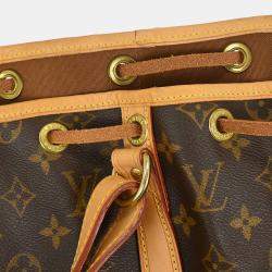 Pre Owned حقيبة كتف لويس فيتون مونوجرام نوي بحبل شد