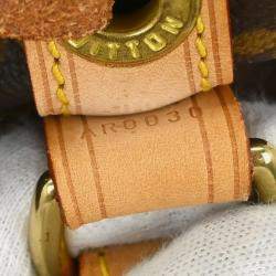 Pre Owned حقيبة كتف لويس فيتون مونوجرام نوي بحبل شد