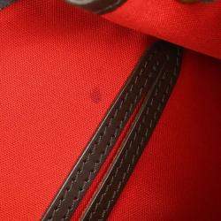 مملوكة مسبقًا حقيبة ظهر لويس فيتون مونتسوريس داميير متوسطة الحجم