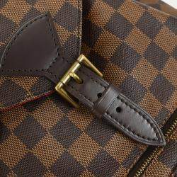 مملوكة مسبقًا حقيبة ظهر لويس فيتون مونتسوريس داميير متوسطة الحجم