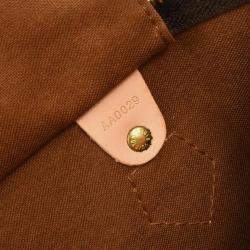 Pre Owned Louis Vuitton Orange Monogram Graffiti Speedy 30 Handbag