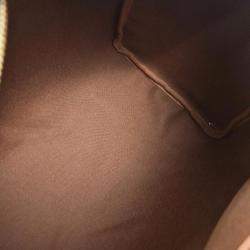 Pre Owned Louis Vuitton Orange Monogram Graffiti Speedy 30 Handbag