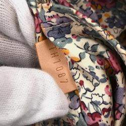 Pre Owned Louis Vuitton Monogram Denim Patchwork Postie 2way Handbag