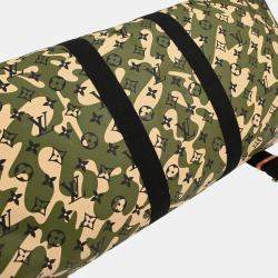 Pre Owned Louis Vuitton Monogramouflage Keepall Bandouliere 55