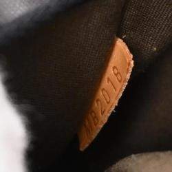 Pre Owned Louis Vuitton Monogramouflage Keepall Bandouliere 55