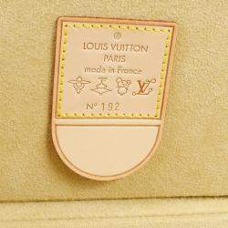 Pre Owned Louis Vuitton Flower Hat Man Takashi Murakami Monogram Multicolore Canvas Jewelry Box Bag