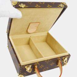 Pre Owned Louis Vuitton Flower Hat Man Takashi Murakami Monogram Multicolore Canvas Jewelry Box Bag