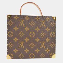 Pre Owned Louis Vuitton Flower Hat Man Takashi Murakami Monogram Multicolore Canvas Jewelry Box Bag