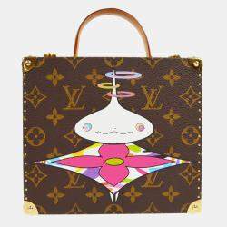 Pre Owned Louis Vuitton Onion Head Takashi Murakami Jewelry Box Handbag