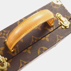 Pre Owned Louis Vuitton Onion Head Takashi Murakami Jewelry Box Handbag