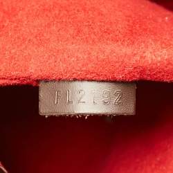 Pre Owned Louis Vuitton Bergamo MM Damier Ebene Canvas Bag