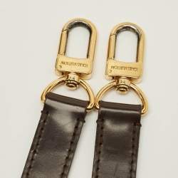 Pre Owned Louis Vuitton Bergamo MM Damier Ebene Canvas Bag