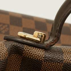 Pre Owned Louis Vuitton Bergamo MM Damier Ebene Canvas Bag