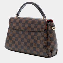 Pre Owned Louis Vuitton Brown Damier Ebene Croisette