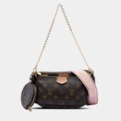 Pre Owned Louis Vuitton Brown Monogram Multi Pochette Accessoires