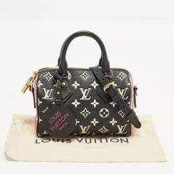 Pre Owned Louis Vuitton Speedy Bandouliere 20 Multicolor Monogram Empreinte Leather Satchel
