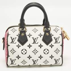 Pre Owned Louis Vuitton Speedy Bandouliere 20 Multicolor Monogram Empreinte Leather Satchel