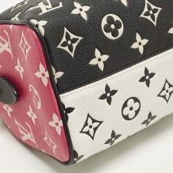 Pre Owned Louis Vuitton Speedy Bandouliere 20 Multicolor Monogram Empreinte Leather Satchel