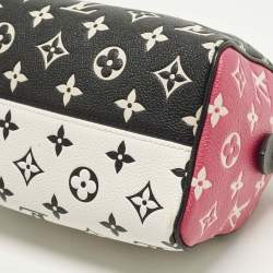 Pre Owned Louis Vuitton Speedy Bandouliere 20 Multicolor Monogram Empreinte Leather Satchel