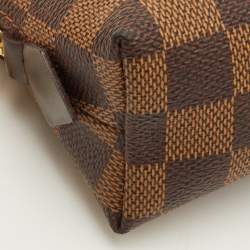 مملوكة مسبقًا Louis Vuitton Cosmetic Pouch PM Damier Ebene Canvas Clutch