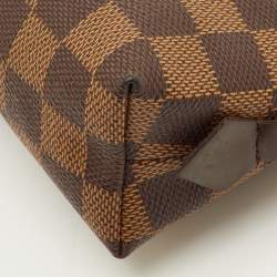 مملوكة مسبقًا Louis Vuitton Cosmetic Pouch PM Damier Ebene Canvas Clutch