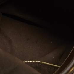 Pre Owned Louis Vuitton Portobello GM Damier Ebene Hobo