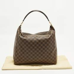 Pre Owned Louis Vuitton Portobello GM Damier Ebene Hobo