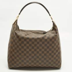 Pre Owned Louis Vuitton Portobello GM Damier Ebene Hobo