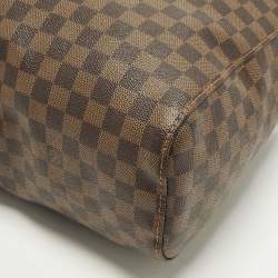 Pre Owned Louis Vuitton Portobello GM Damier Ebene Hobo