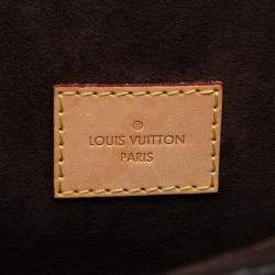 Pre Owned Louis Vuitton Brown Monogram Pochette Metis
