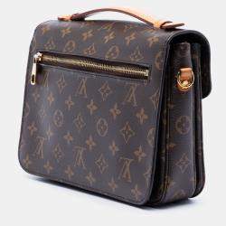 Pre Owned حقيبة لويس فيتون بوكيت ميتيس مونوغرام بُني