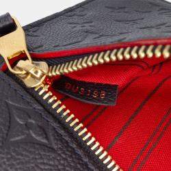 Pre Owned حقيبة لوي فيتون بوشت ميتيس قماش أزرق مونوغرامي 