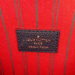 Pre Owned حقيبة لوي فيتون بوشت ميتيس قماش أزرق مونوغرامي 