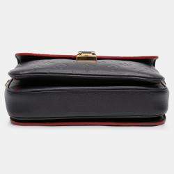 Pre Owned حقيبة لوي فيتون بوشت ميتيس قماش أزرق مونوغرامي 